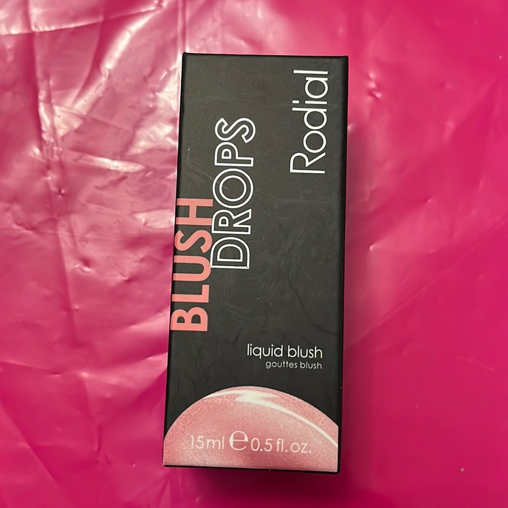 BNIB Rodial blush drops Frosted Pink liquid blush $50 NEW BNIB